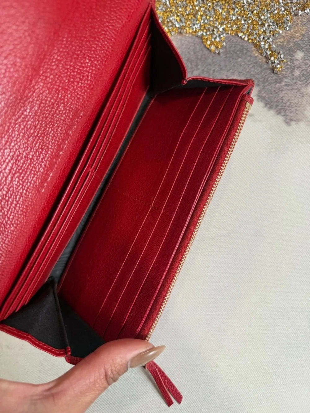 BALENCIAGA Purse Red Women Authentic secondhand